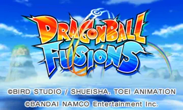 Dragon Ball Fusions (USA) screen shot title